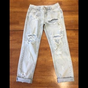 One teaspoon distressed denim